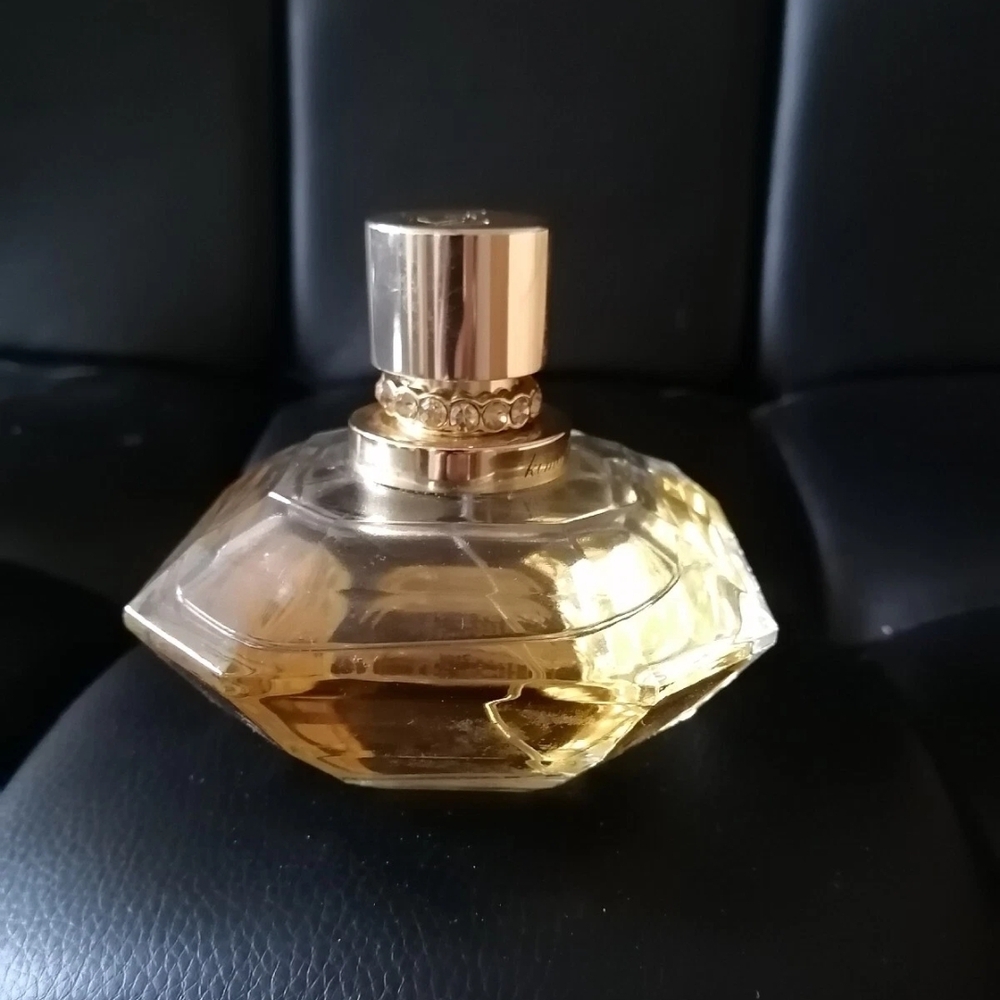 Elegant Gold Perfume Bottle
